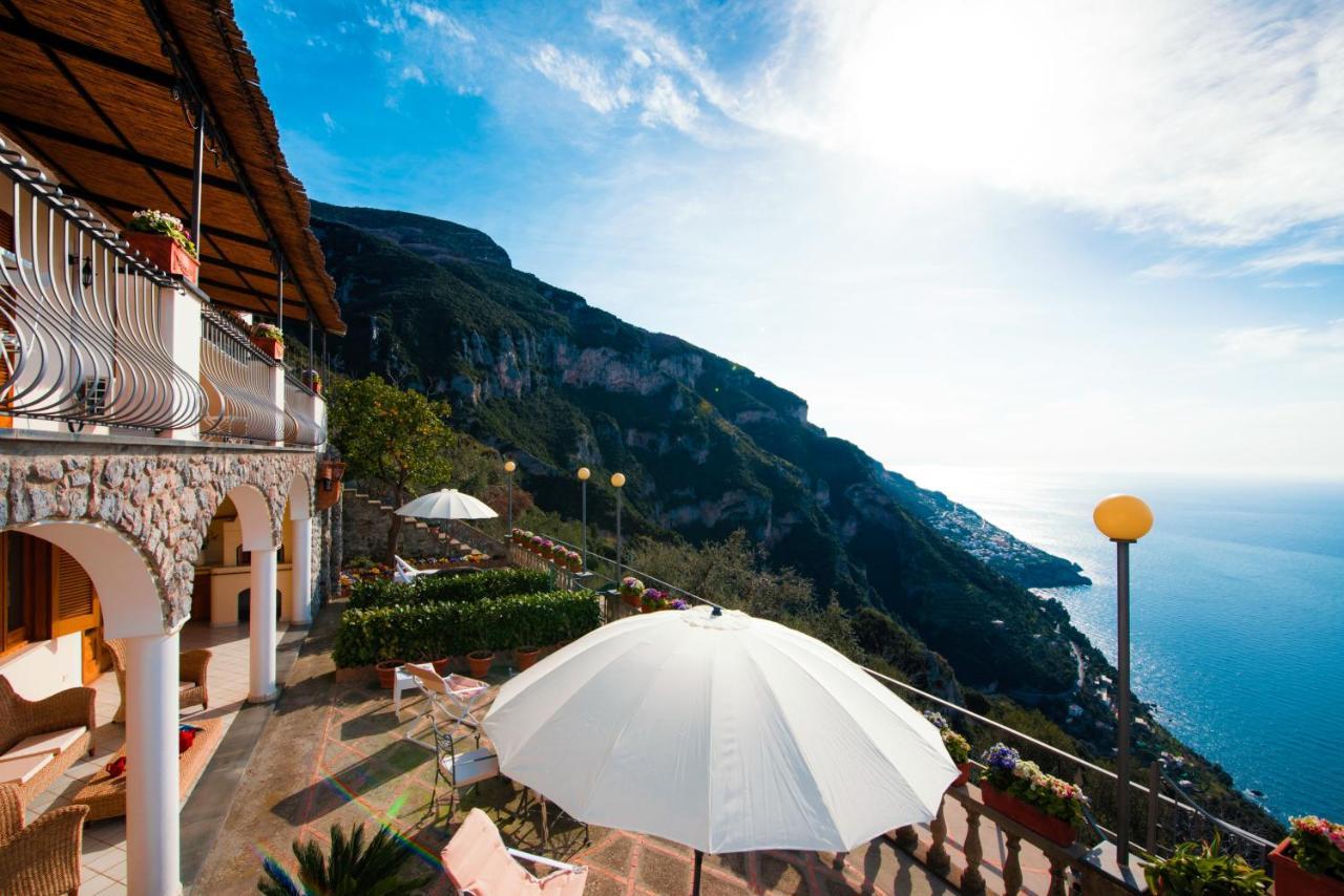 Villa Savina - Elegant Family Villa Overlooks Amalfi Coast - 波西塔諾 外观 照片